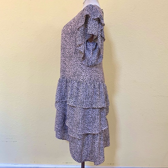 Dress Animal Cheetah Print XXL Cream Black NWT - Picture 6 of 16